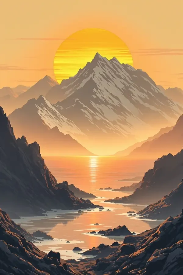 远山回响 电影海报
